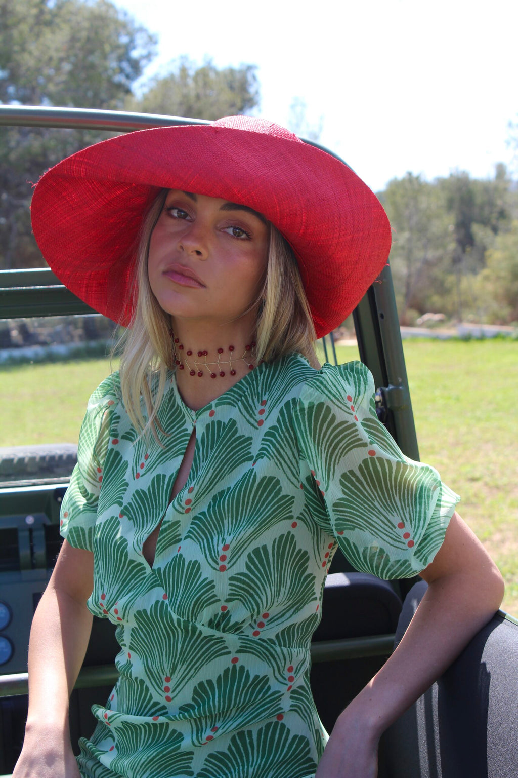 Sombrero Riviera Rojo