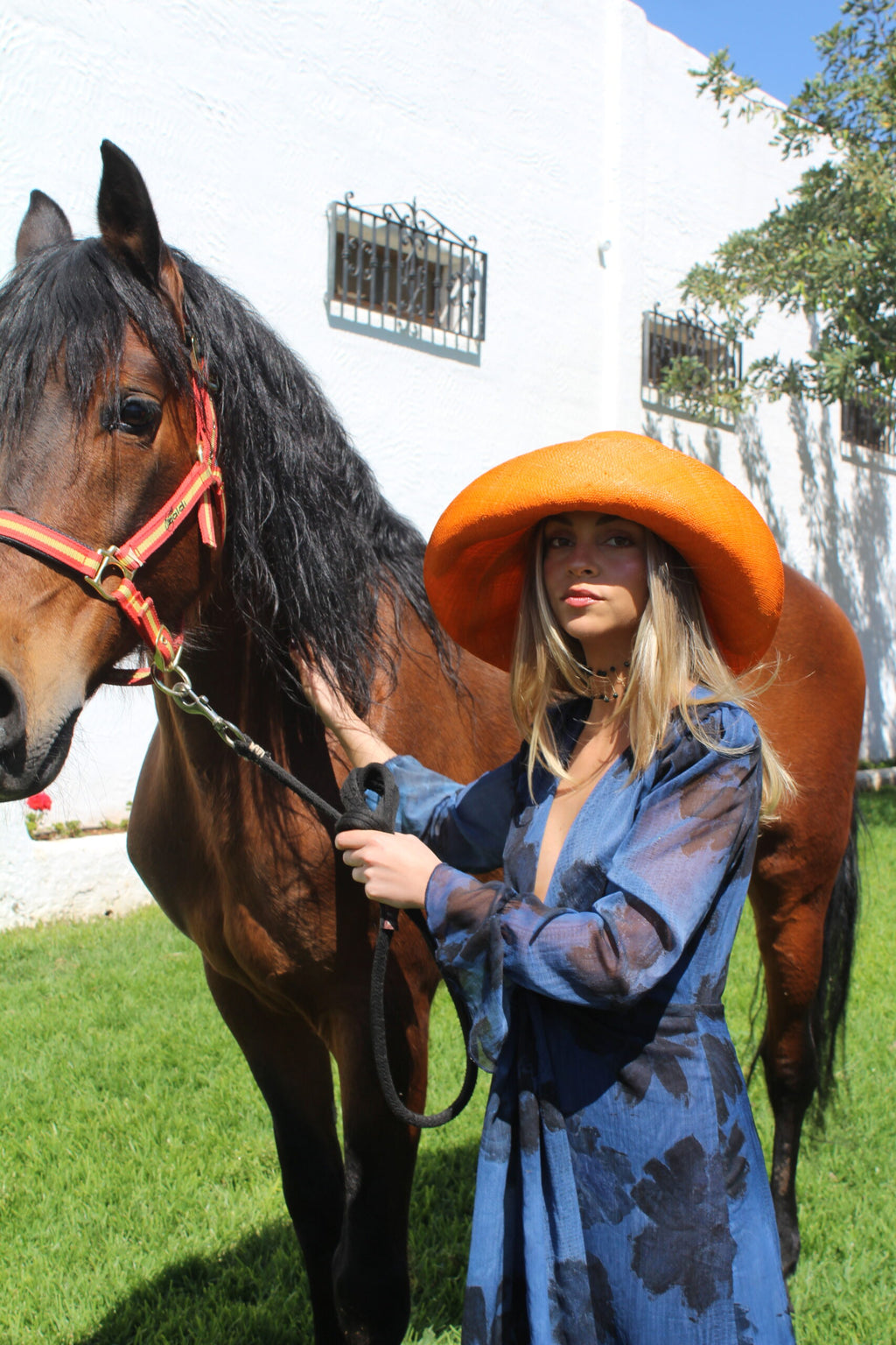 Chapéu Riviera Laranja