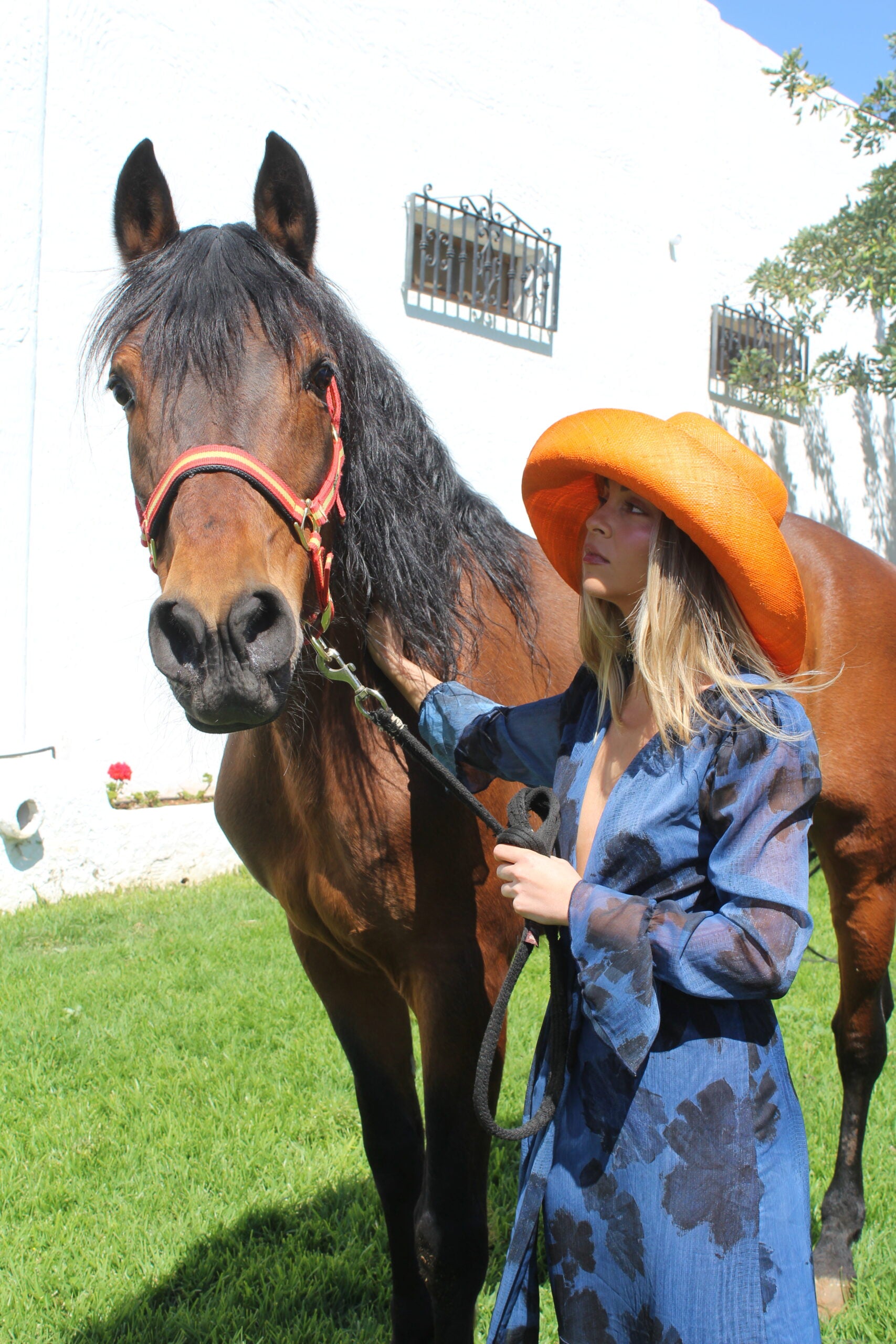 Chapéu Riviera Laranja