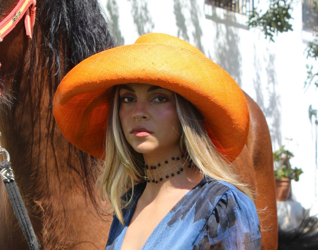 Chapéu Riviera Laranja