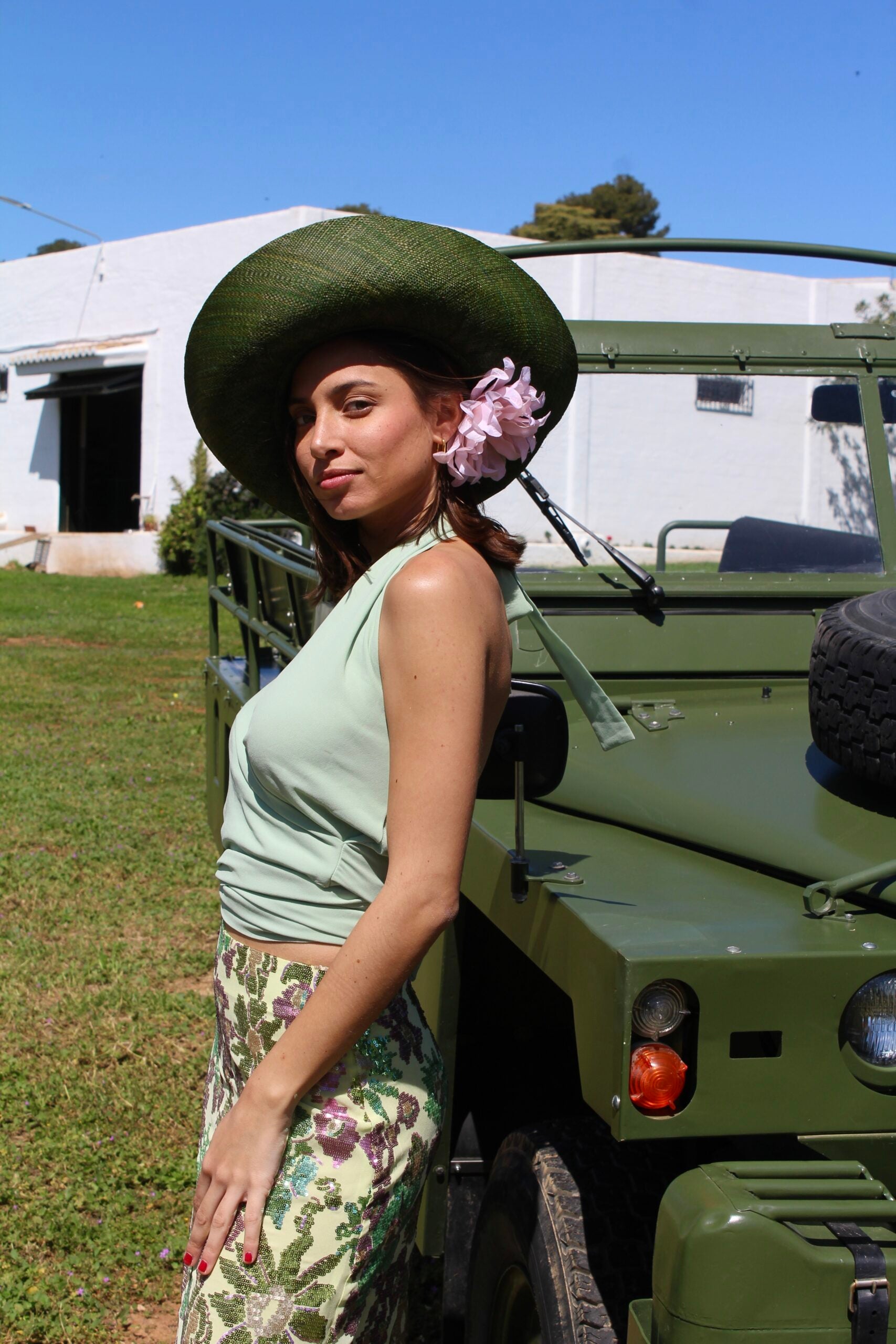 Chapéu Riviera Green Pine