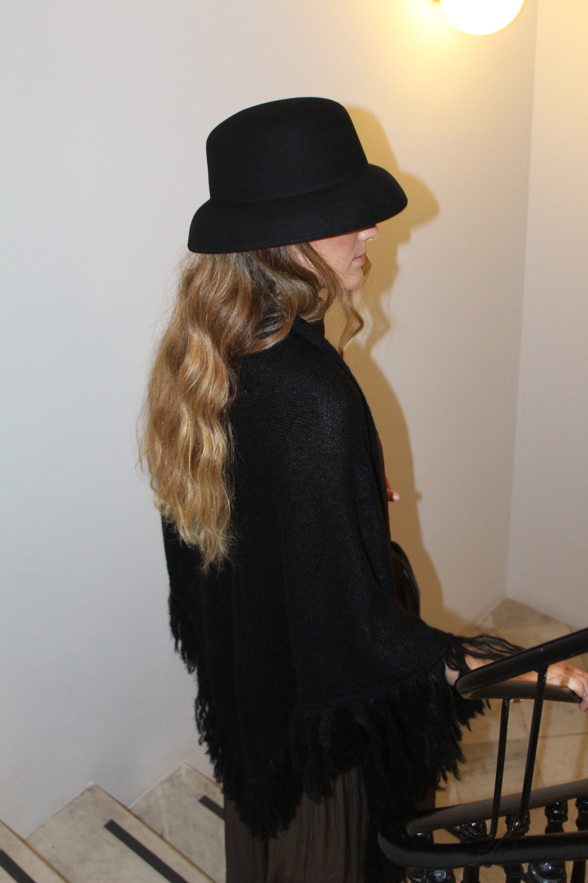Xaile 100% Mohair - Preto