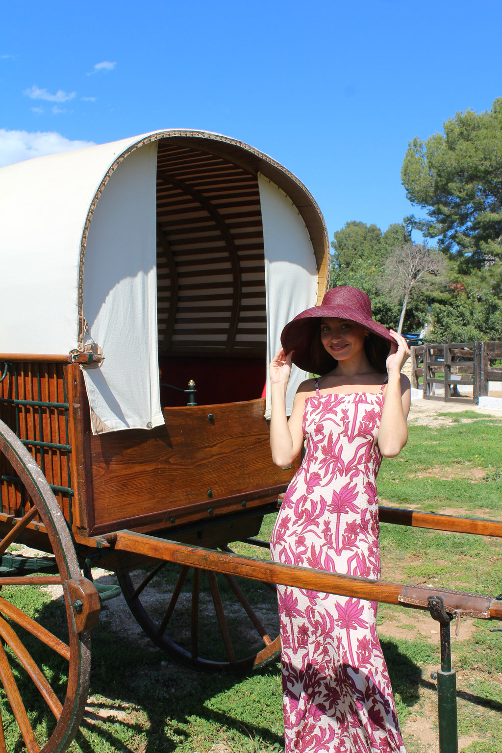 Sombrero Riviera Granate Pasa