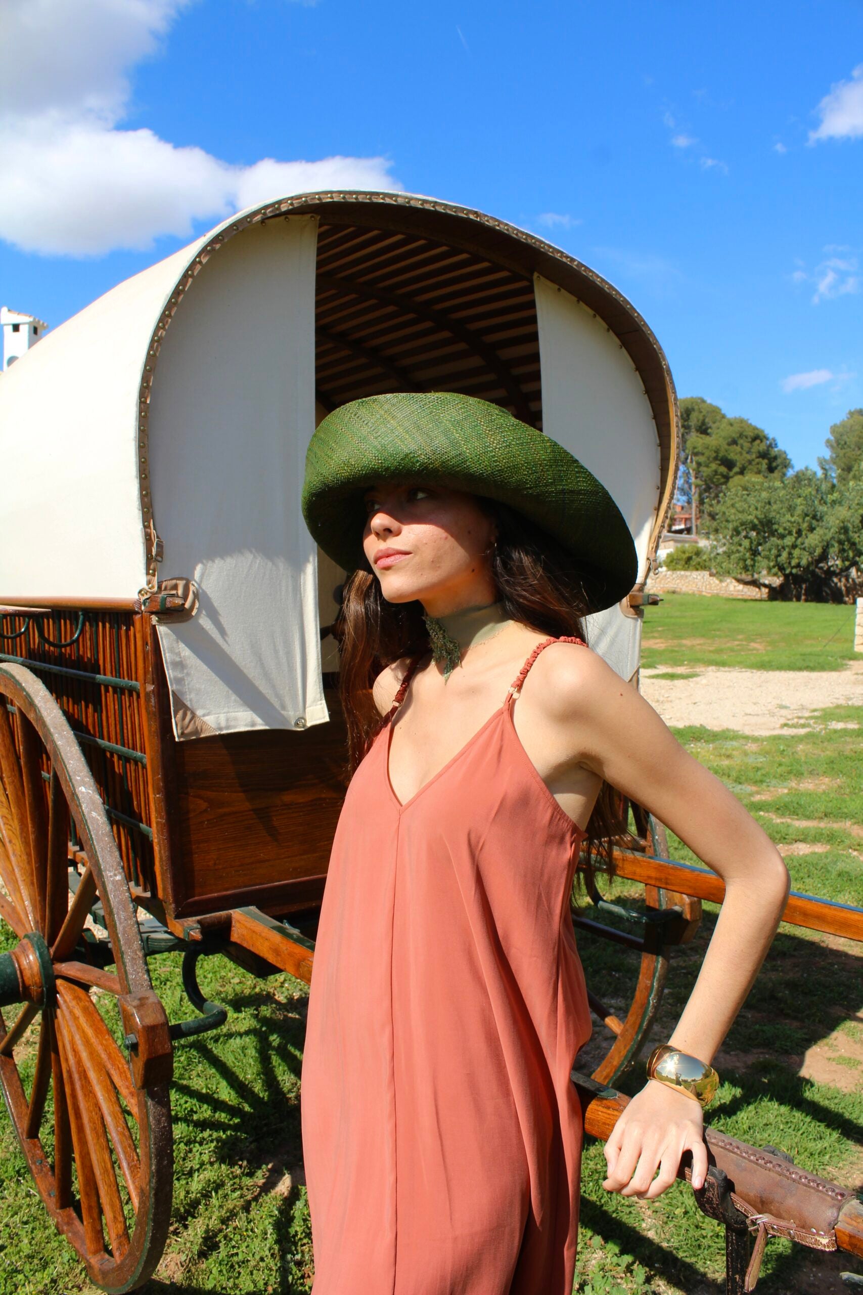 Chapéu Riviera Green Pine