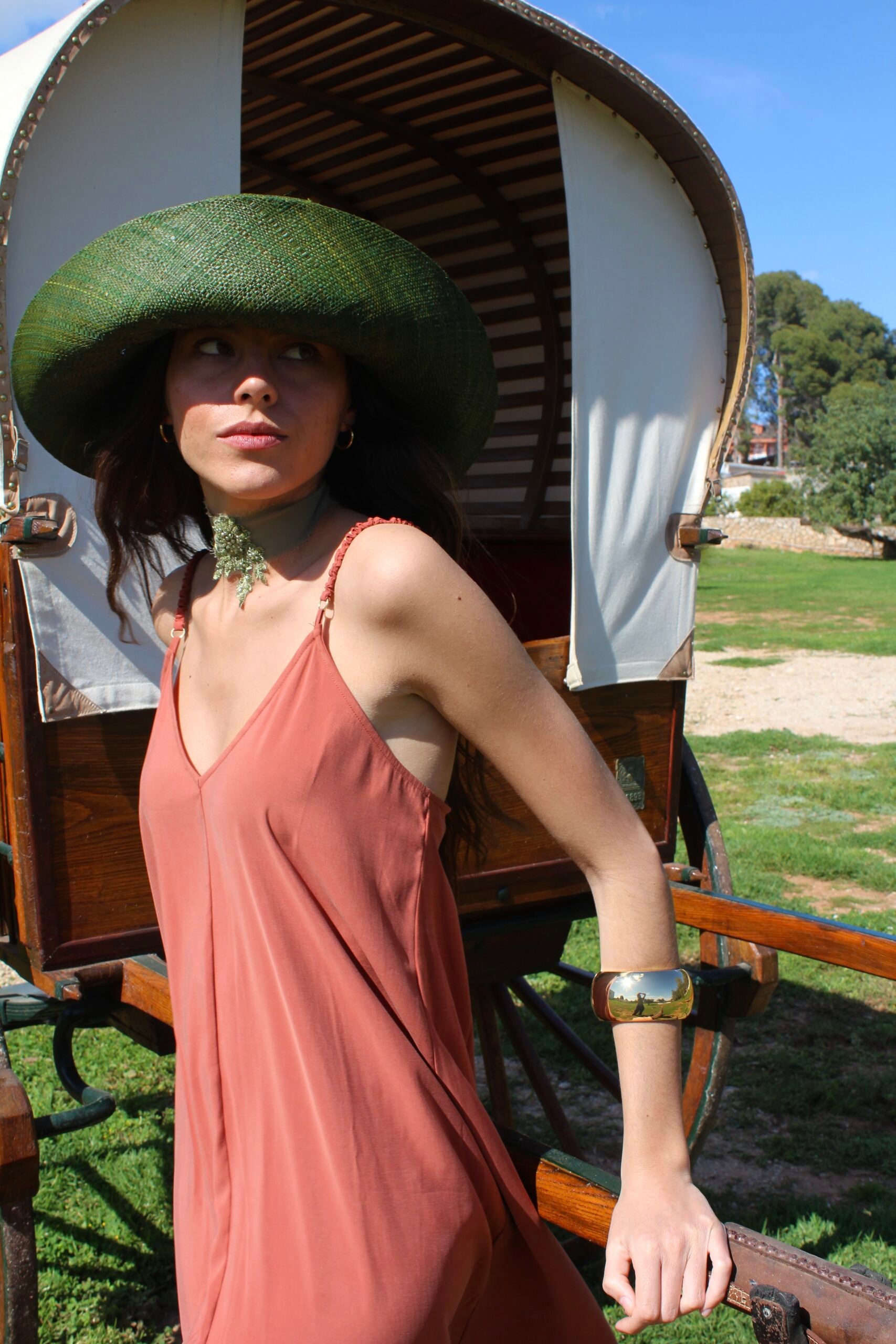 Chapéu Riviera Green Pine