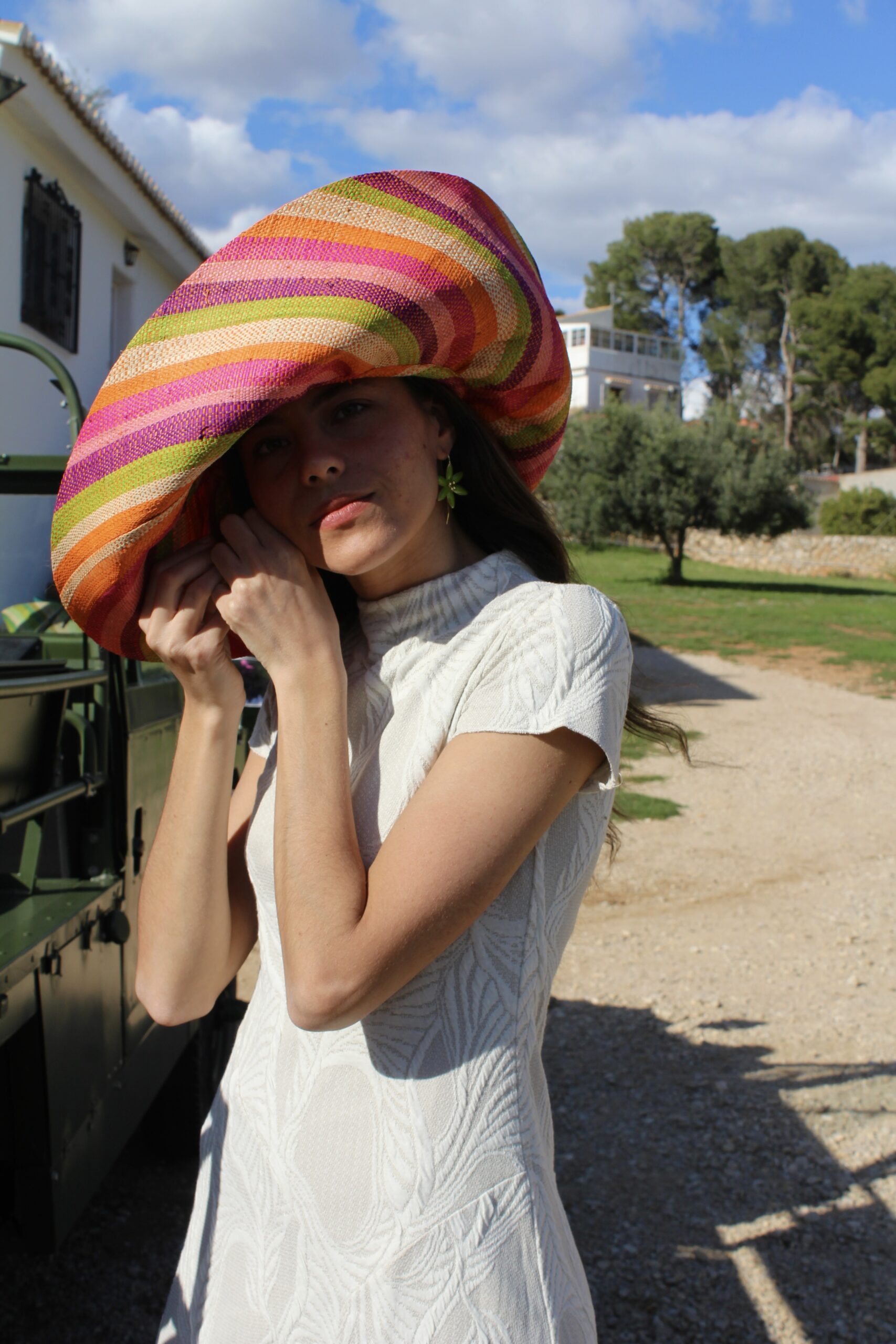 Pendientes Azahar Verde pistacho