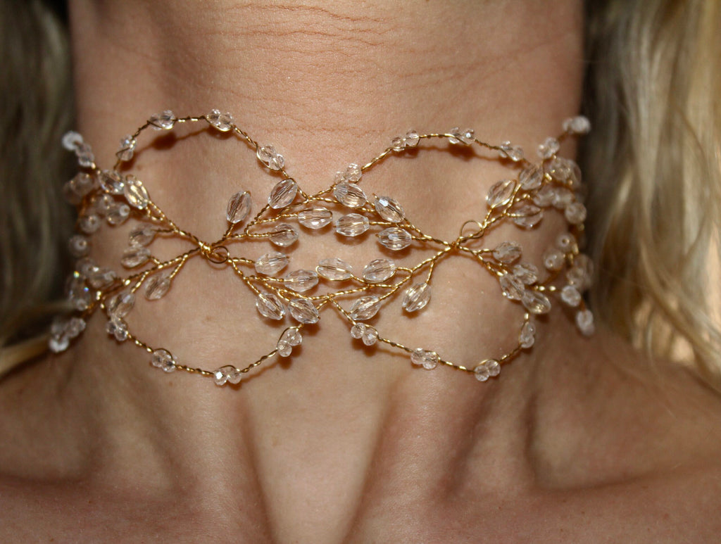 Gargantilha de cristal Santa Elena