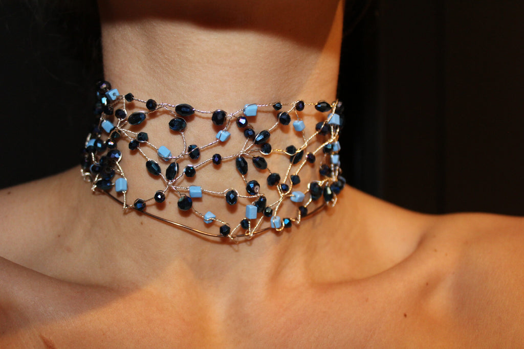 Gargantilha Meribel Azul