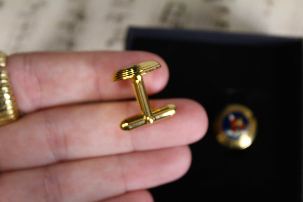 Gemelos vintage italianos de Polo