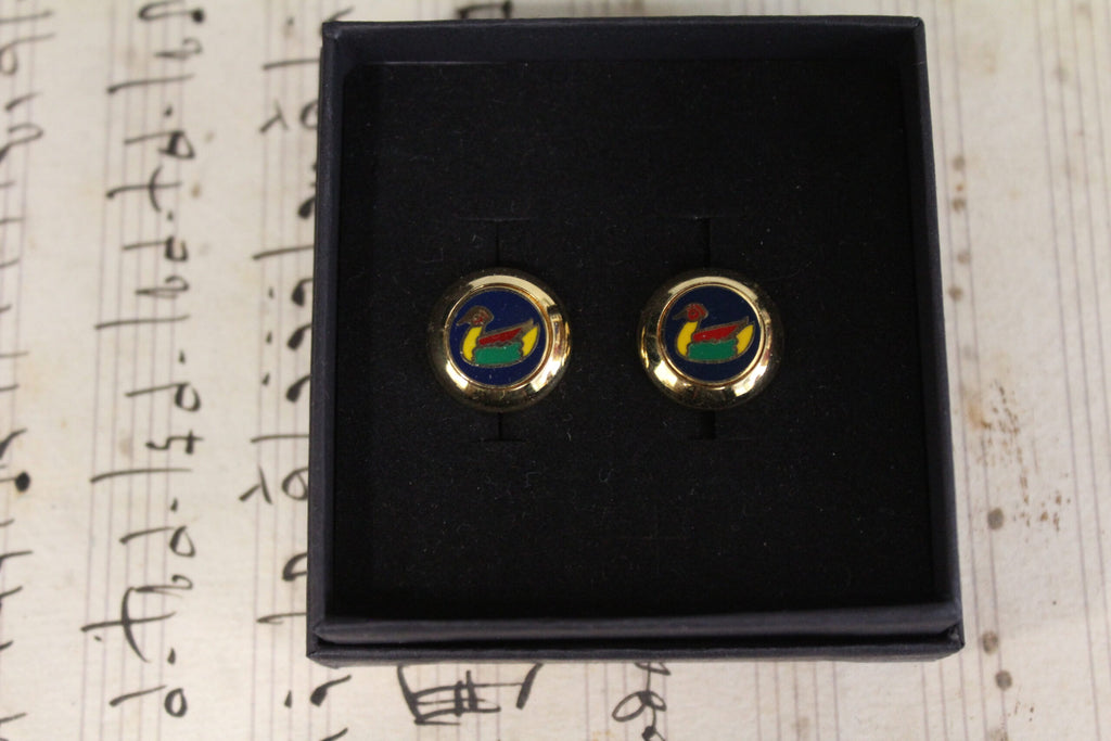 Gemelos vintage italianos de Patos