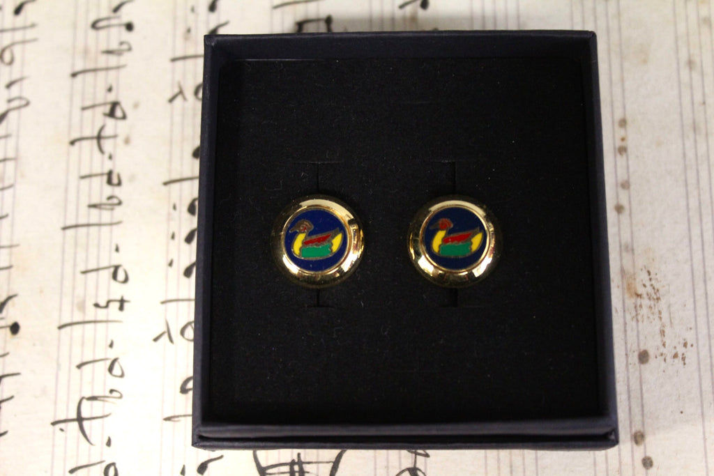 Gemelos vintage italianos de Patos