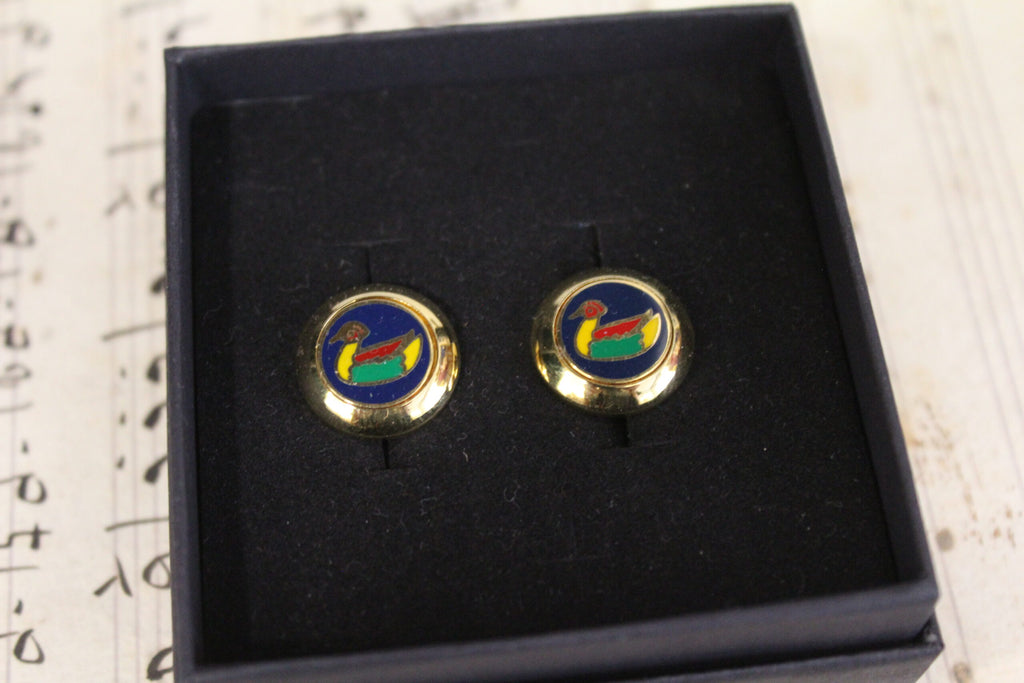 Gemelos vintage italianos de Patos