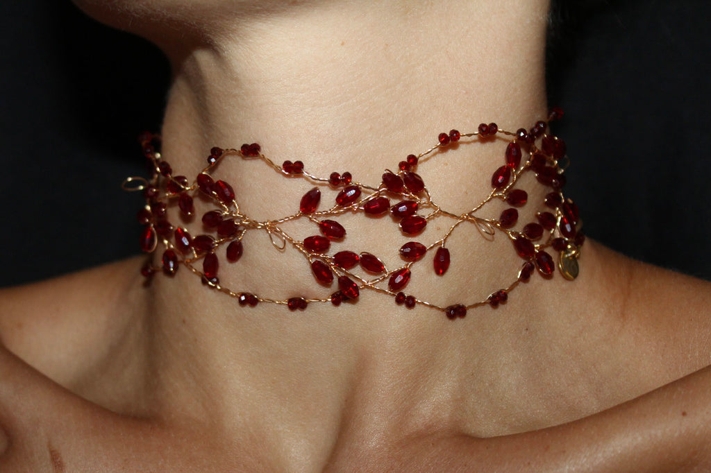 Colar de vinho granada Santa Elena