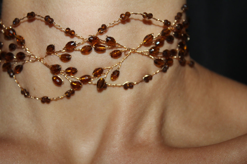 Gargantilha de âmbar de Santa Helena