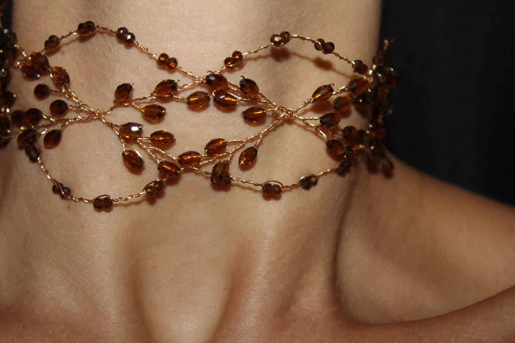 Gargantilha de âmbar de Santa Helena