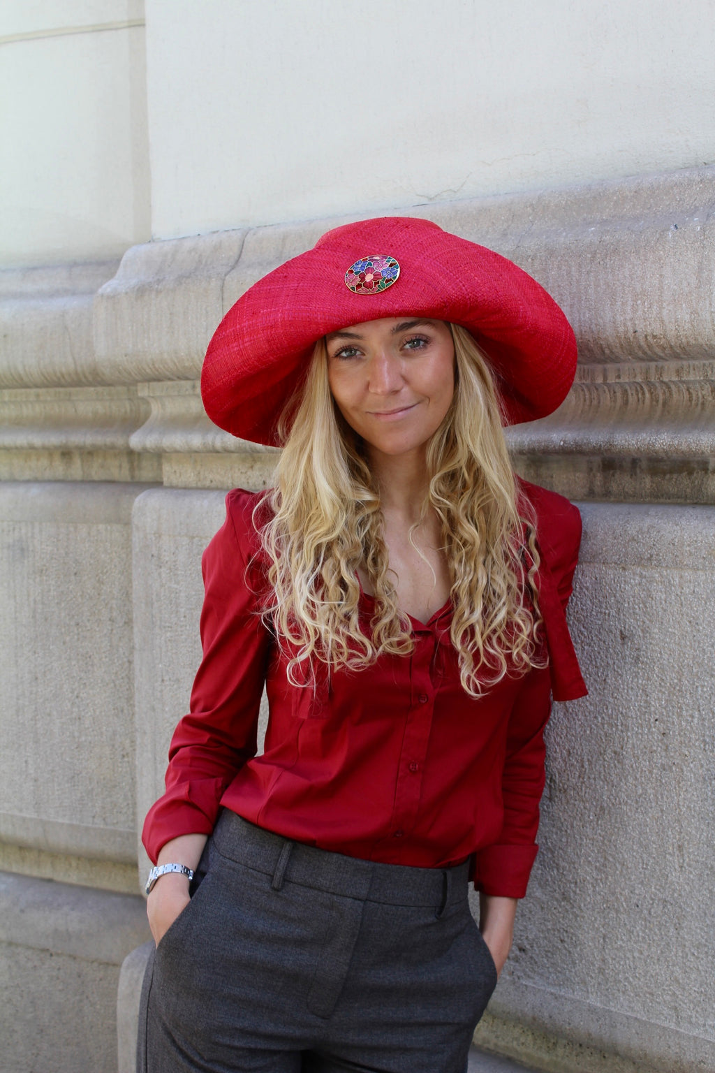 Chapéu Riviera Vermelho