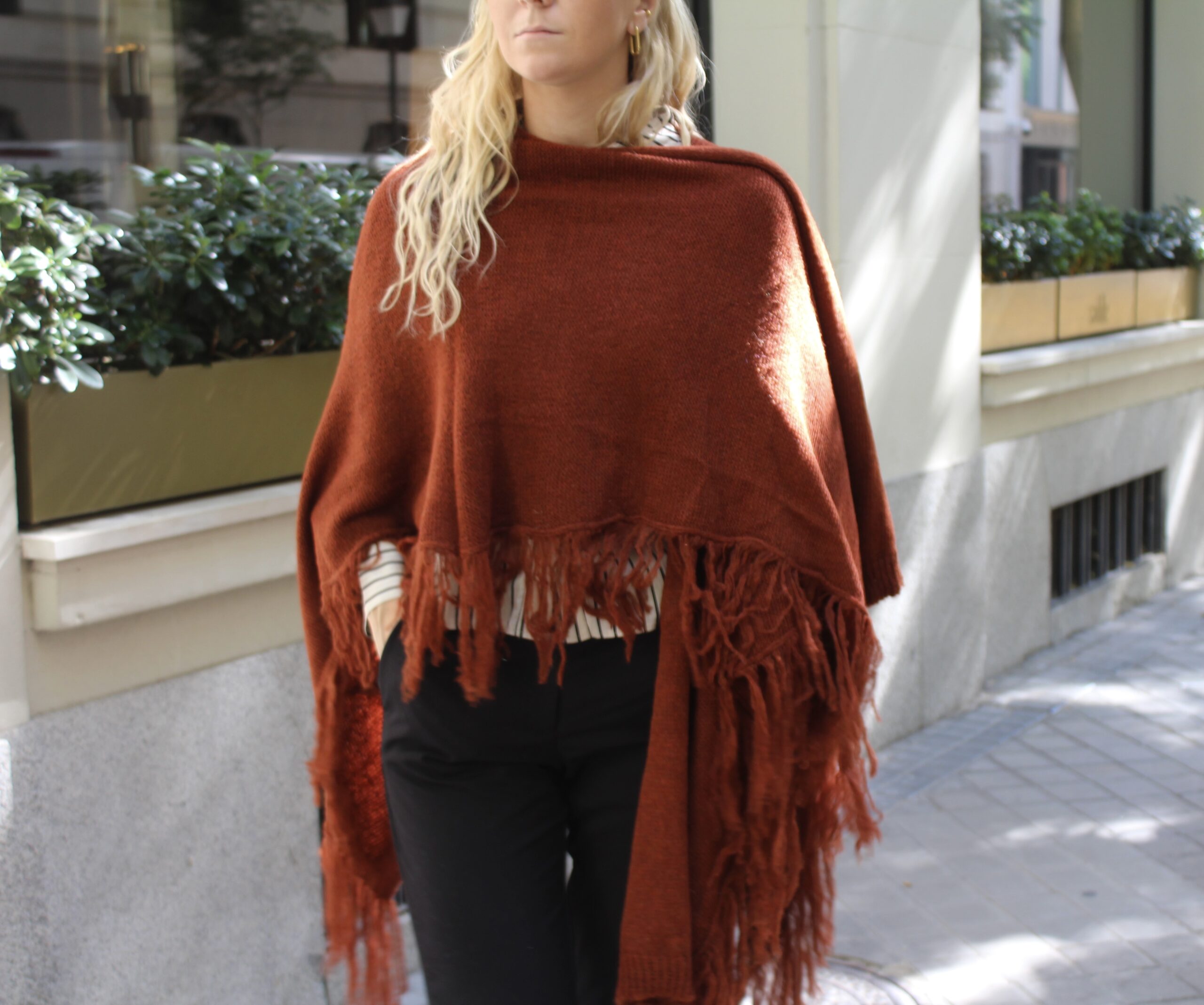 Chal de lana Outlander - Teja