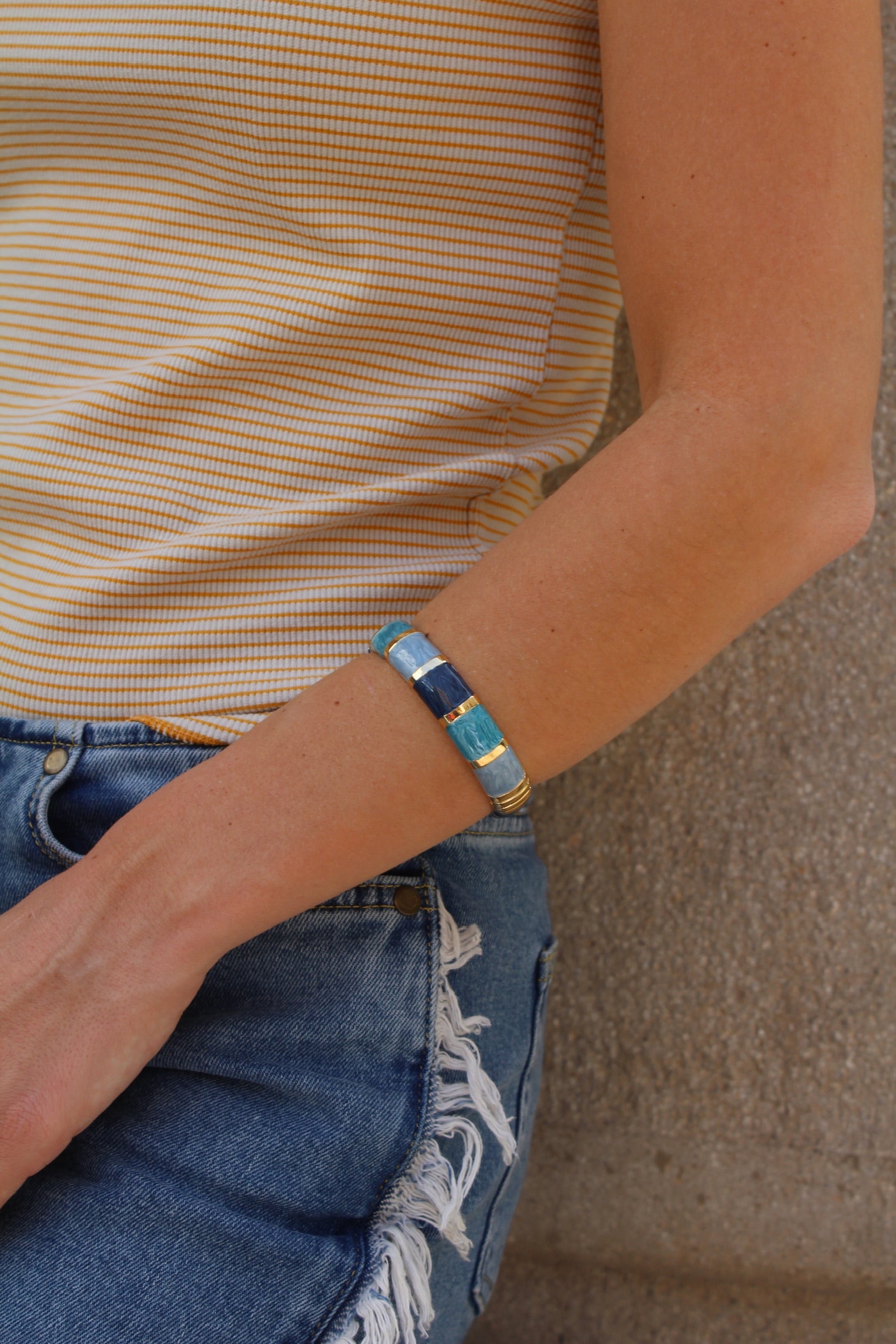 Pulseira Urano em ouro