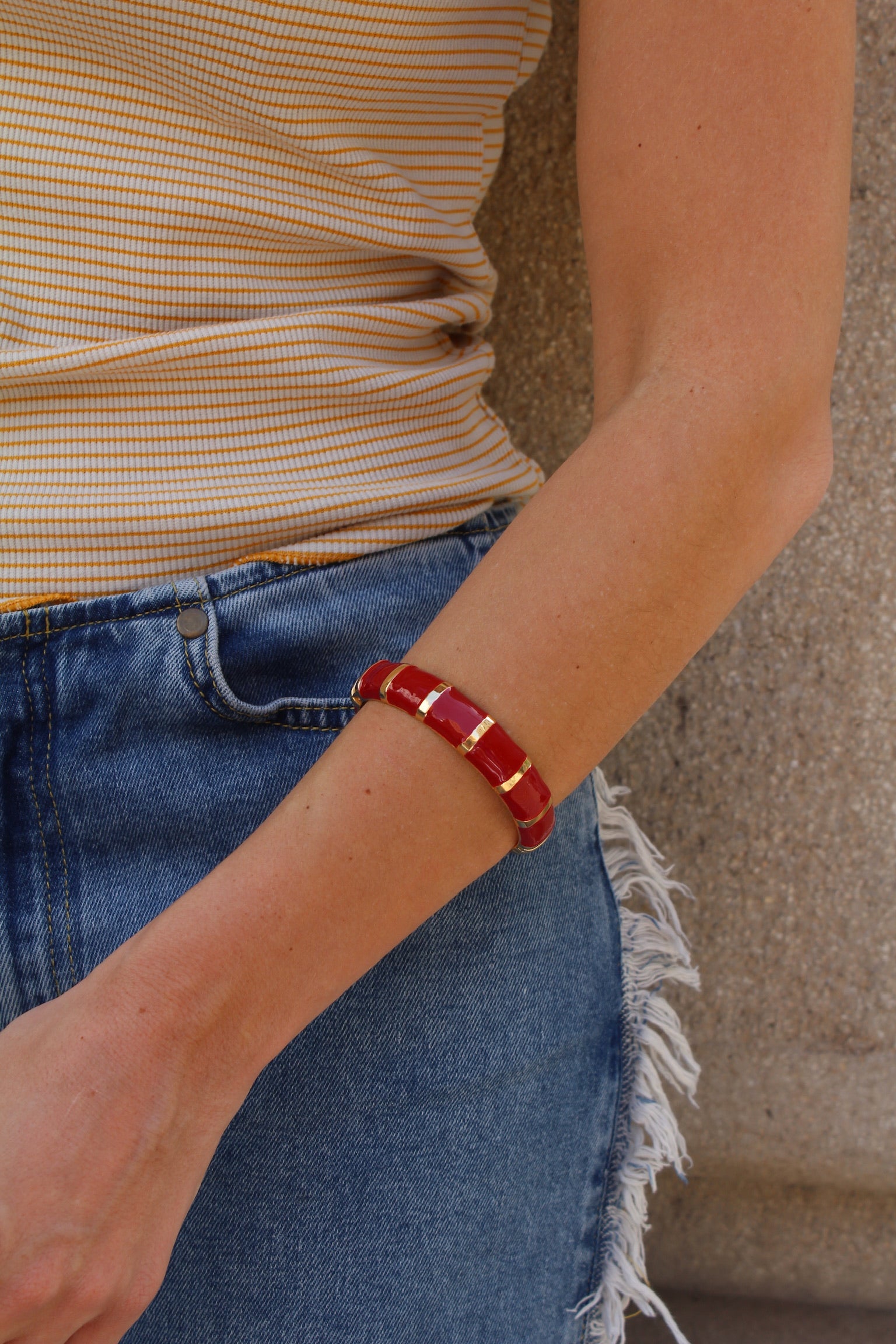 Pulseira Urano em ouro