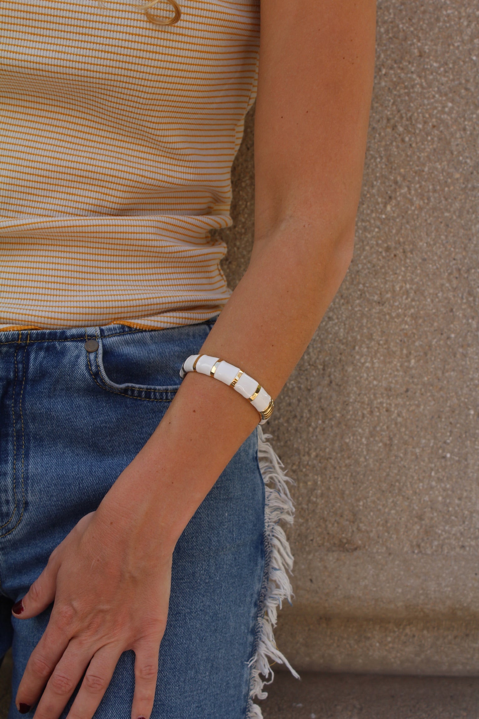 Pulseira Urano em ouro
