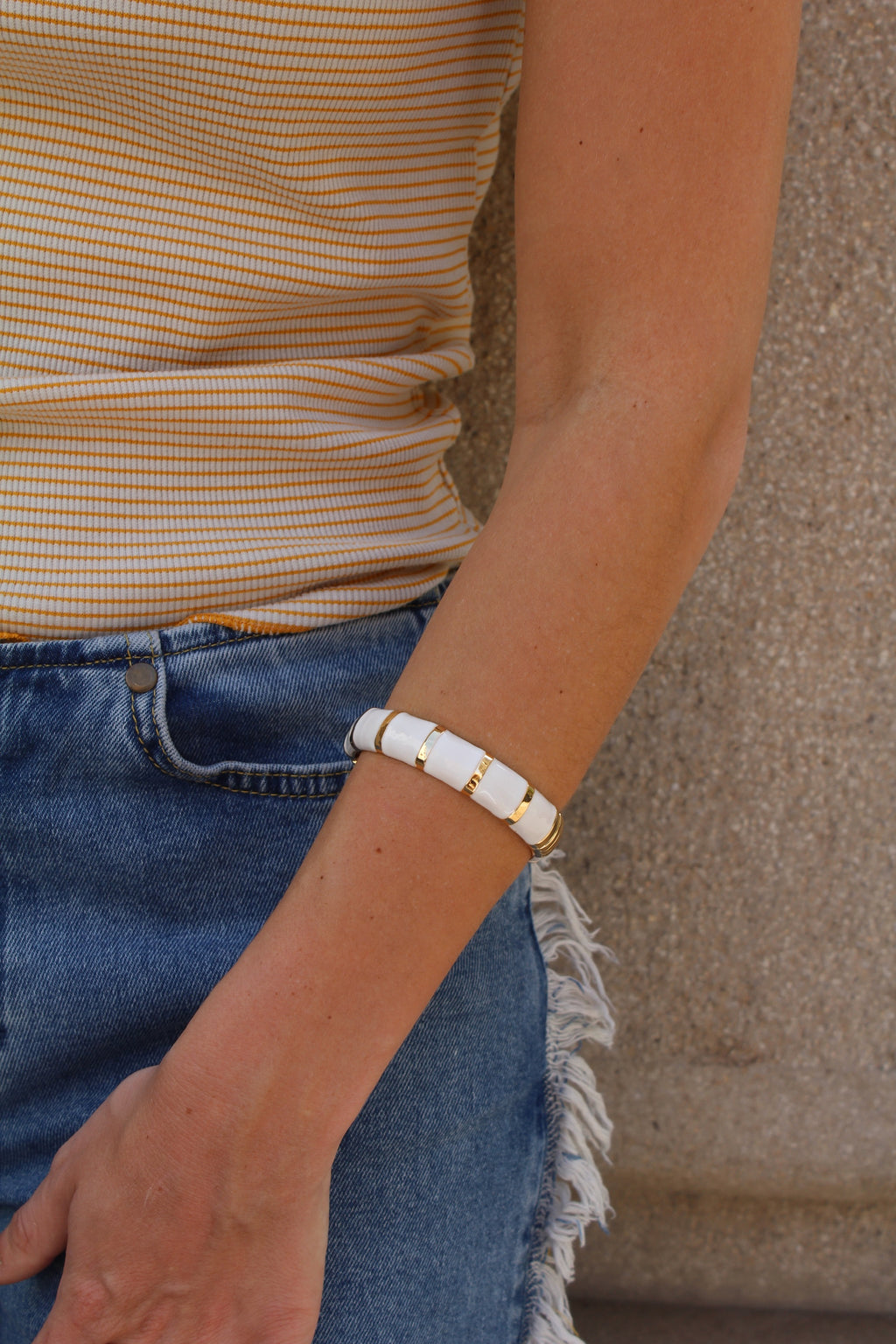 Pulseira Urano em ouro