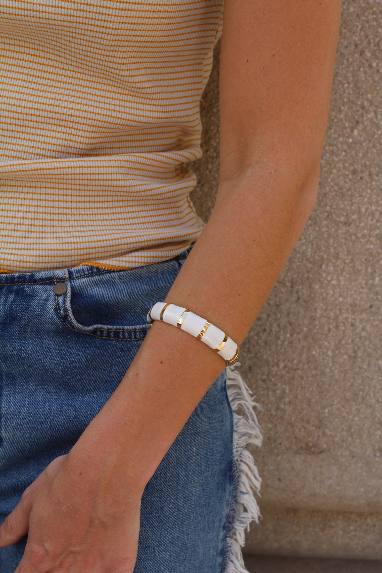 Pulseira Urano em ouro