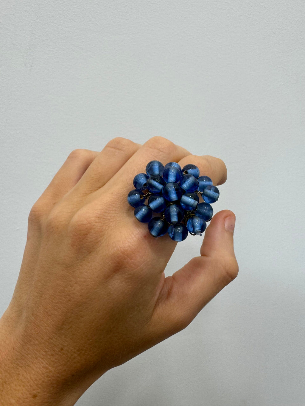 Anillo Majorelle Azul vaquero talla 7 US