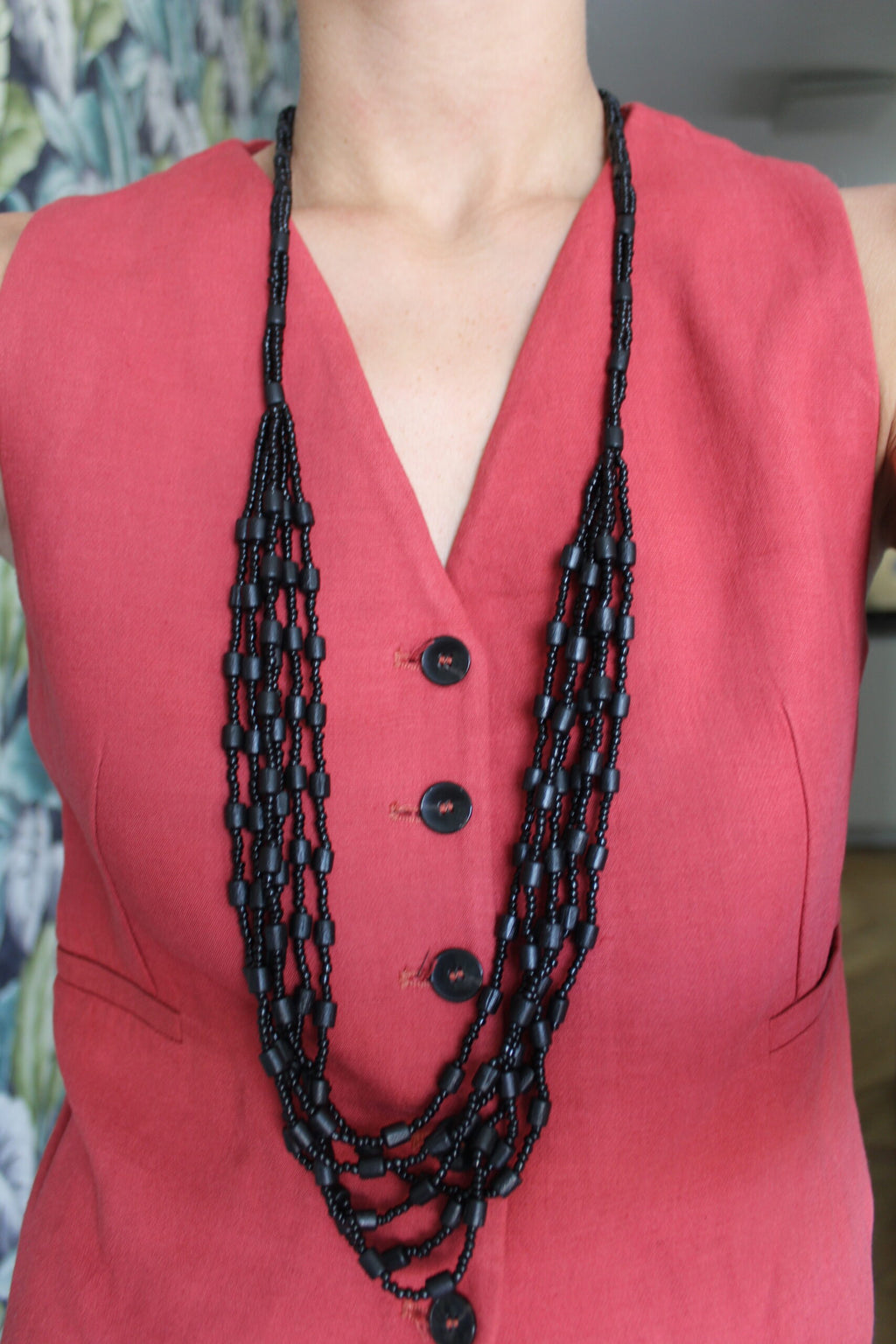 Collar Calella Multiposición (negro, morado, rojo)