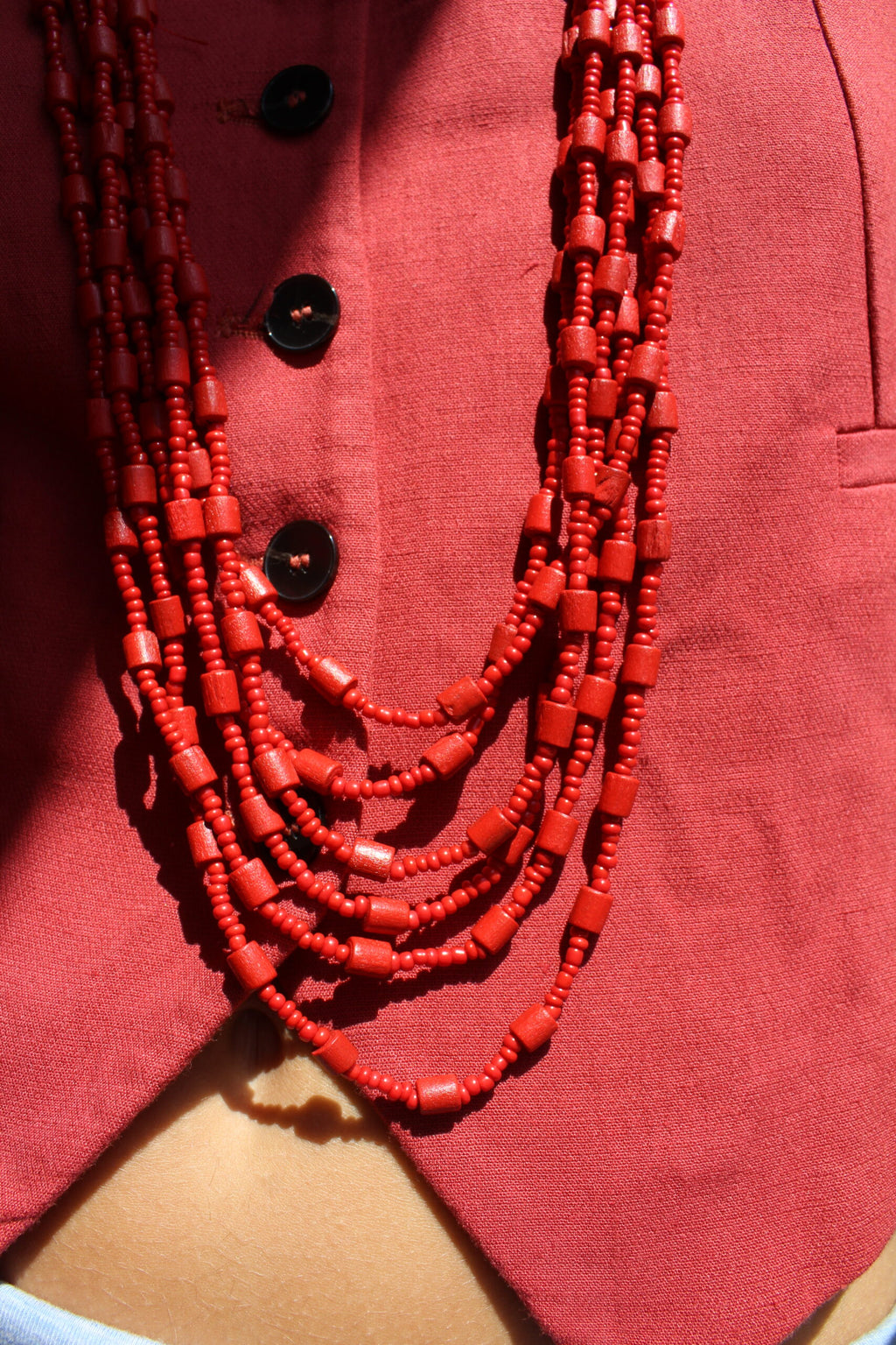 Collar Calella Multiposición (negro, morado, rojo)