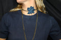Collar Carnaby azul oscuro