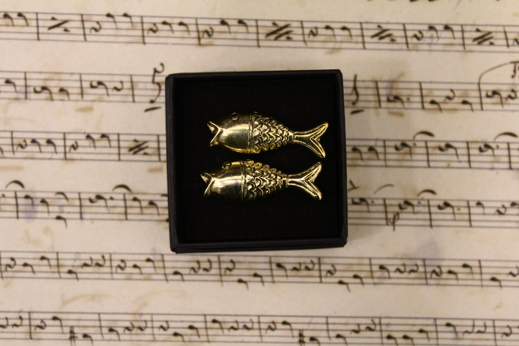 Gemelos vintage de peces