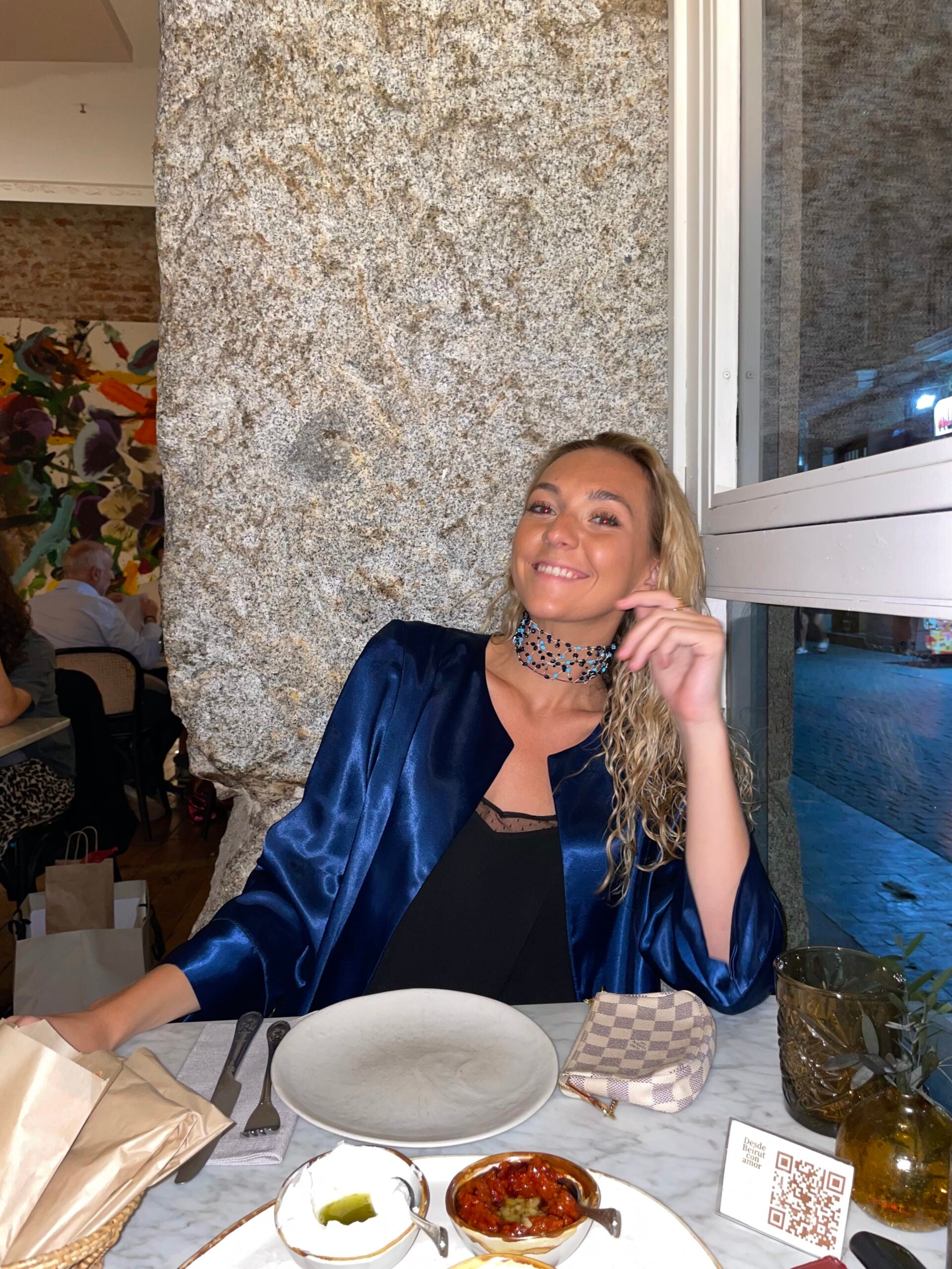 Gargantilha Meribel Azul