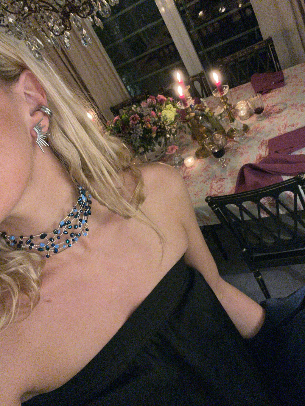 Gargantilha Meribel Azul