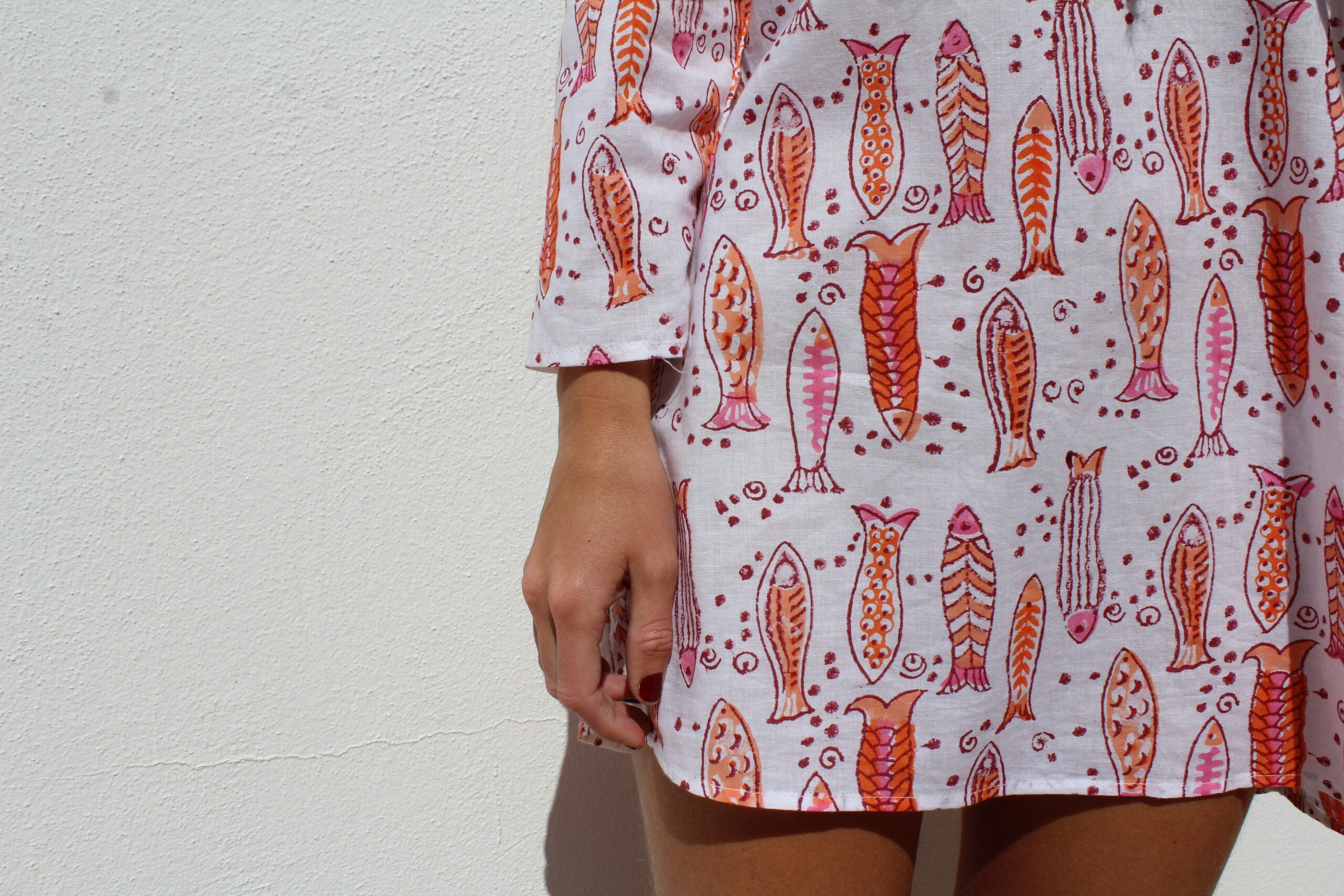 Camisa Tramuntana corvina rosa