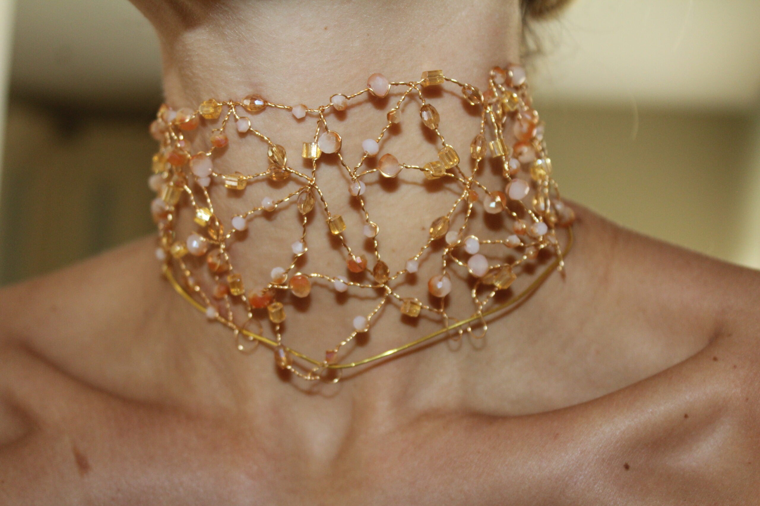 Gargantilha Meribel Champagne