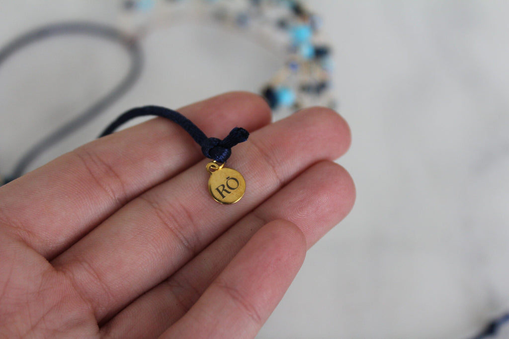 Gargantilha Meribel Azul