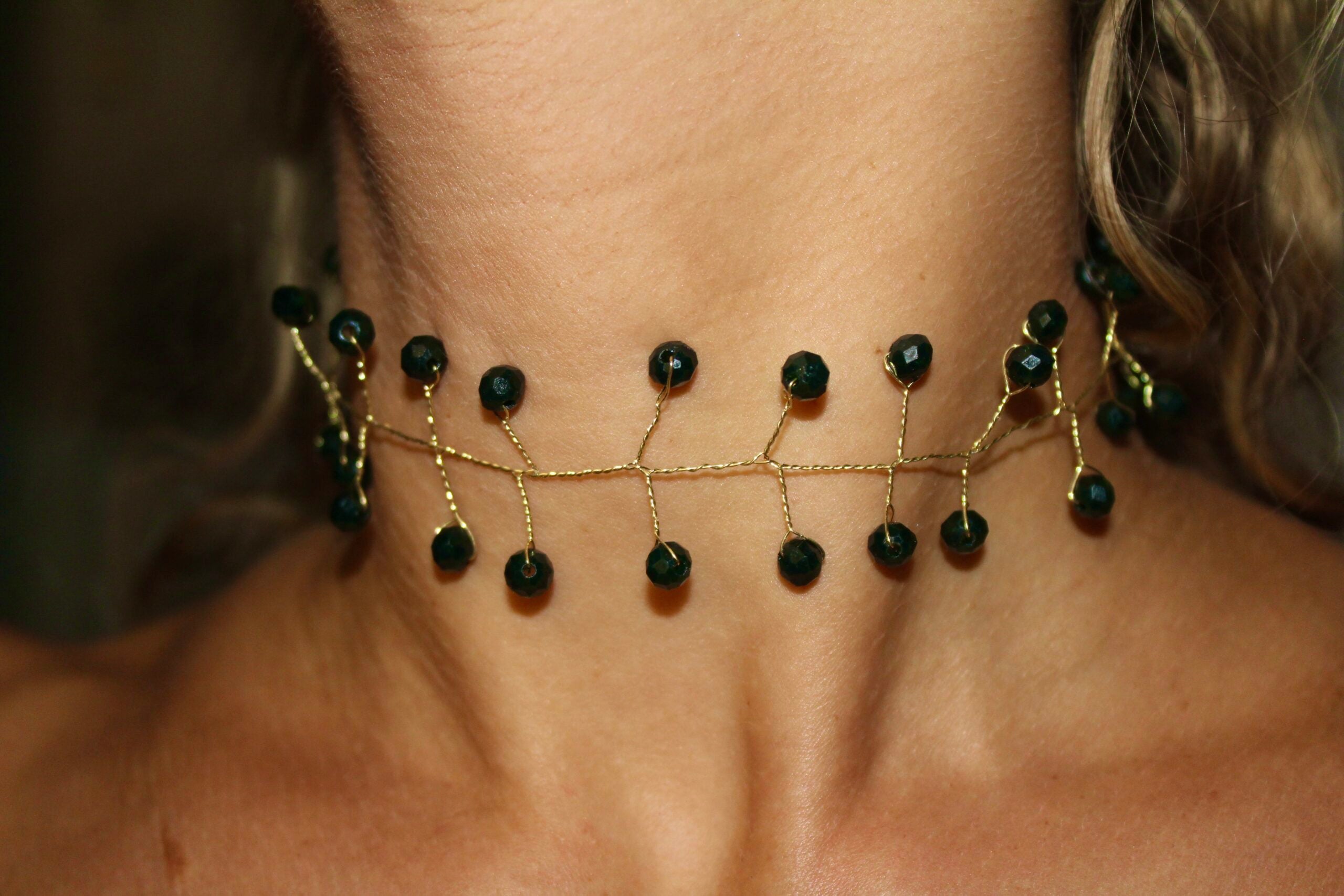 Gargantilha Tirolesa Verde