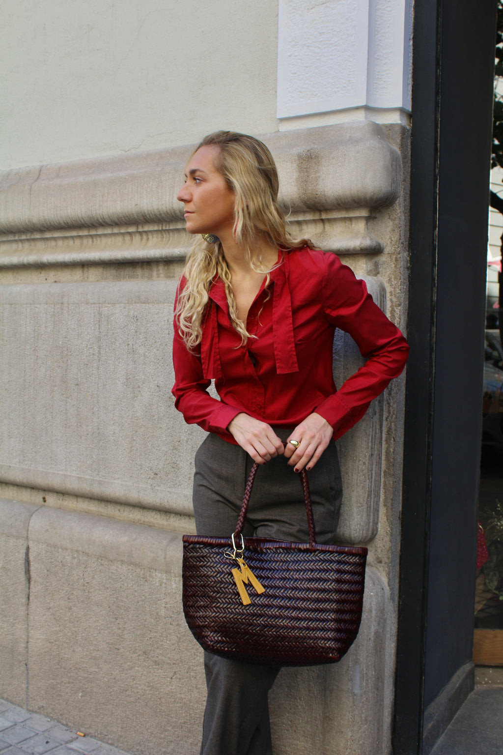 Bolso Turia Burdeos