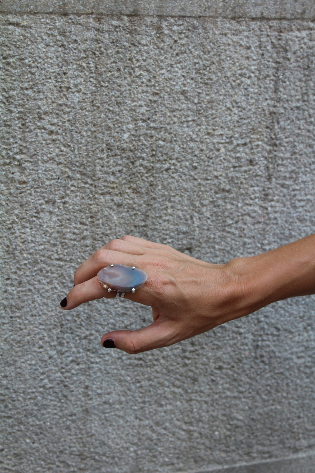 Anillo Ágata - Marrón 01