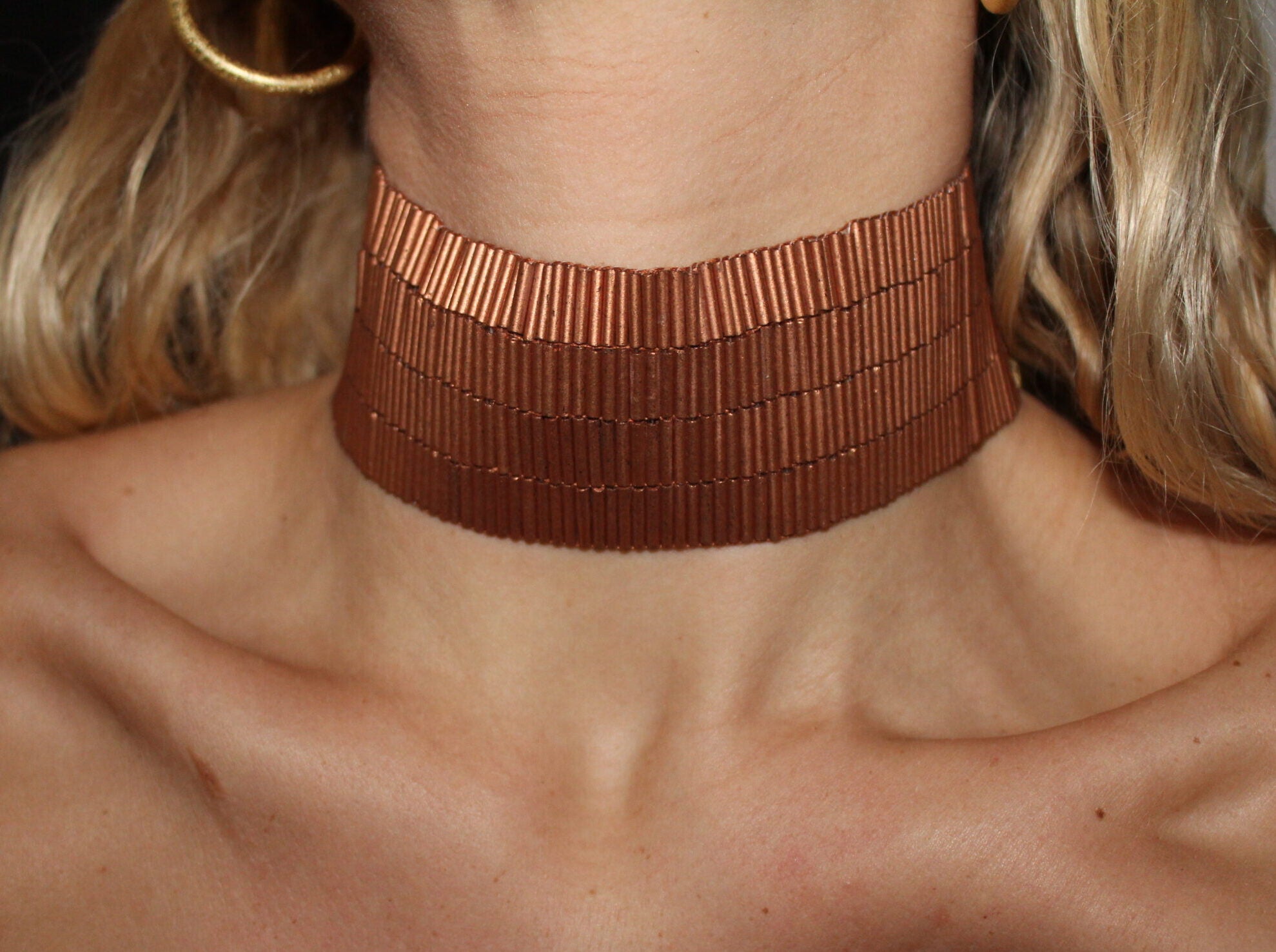 Gargantilha Bronze Flash