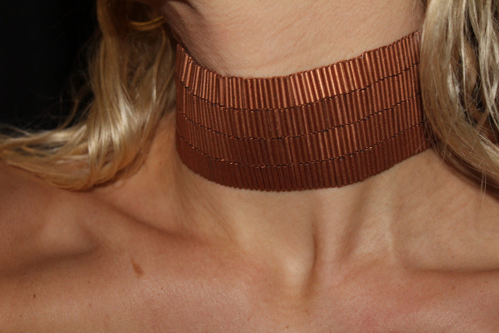 Gargantilla Flash bronce