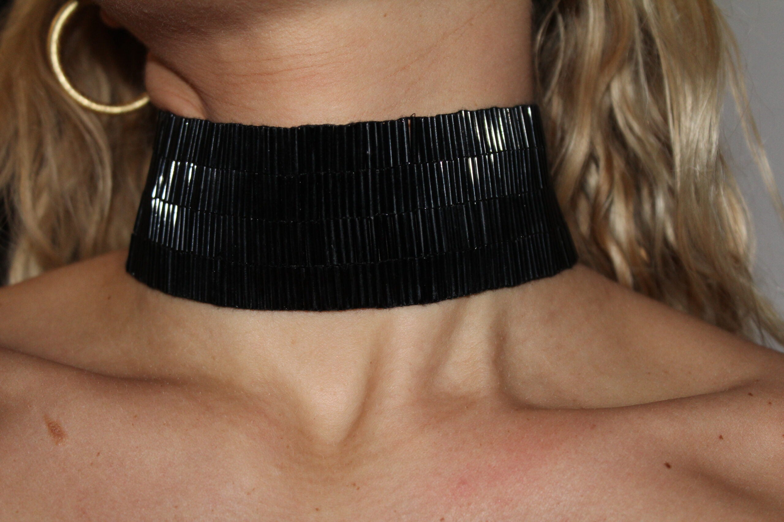 Gargantilla Flash negro