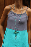 Collar de cuentas de colores Pájaro