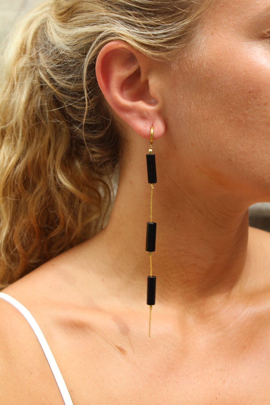 Pendientes Ibiza Negro