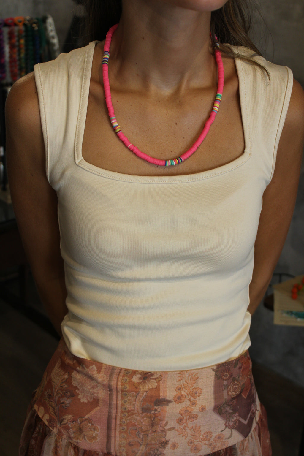 Collar Dakar Rosa