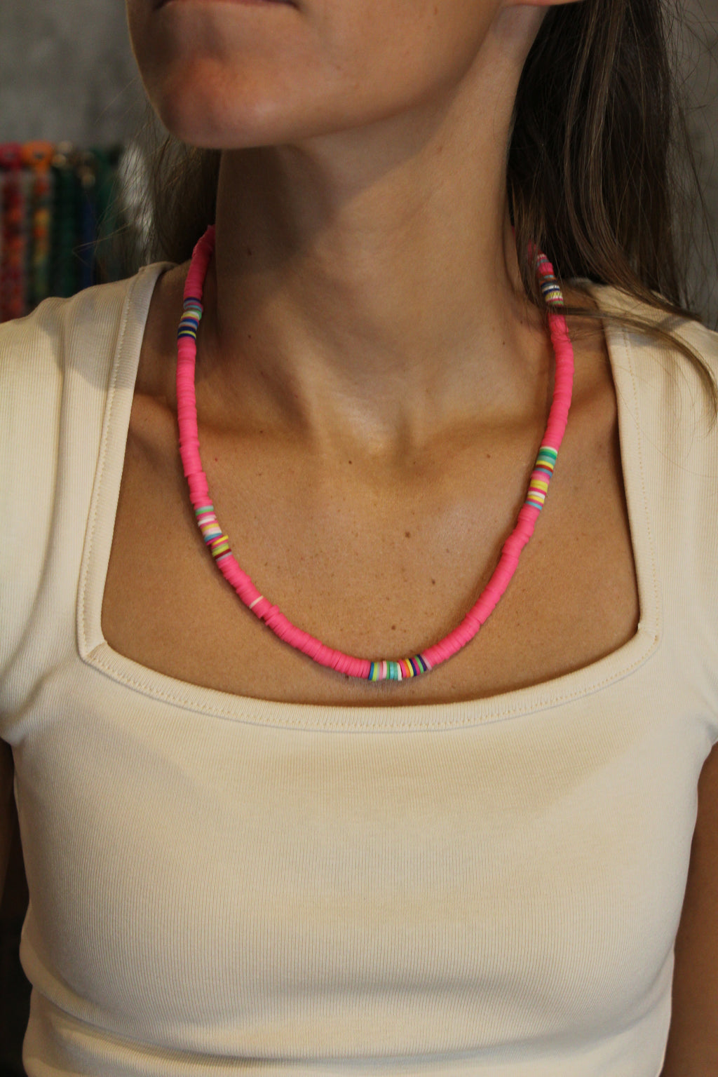 Collar Dakar Rosa