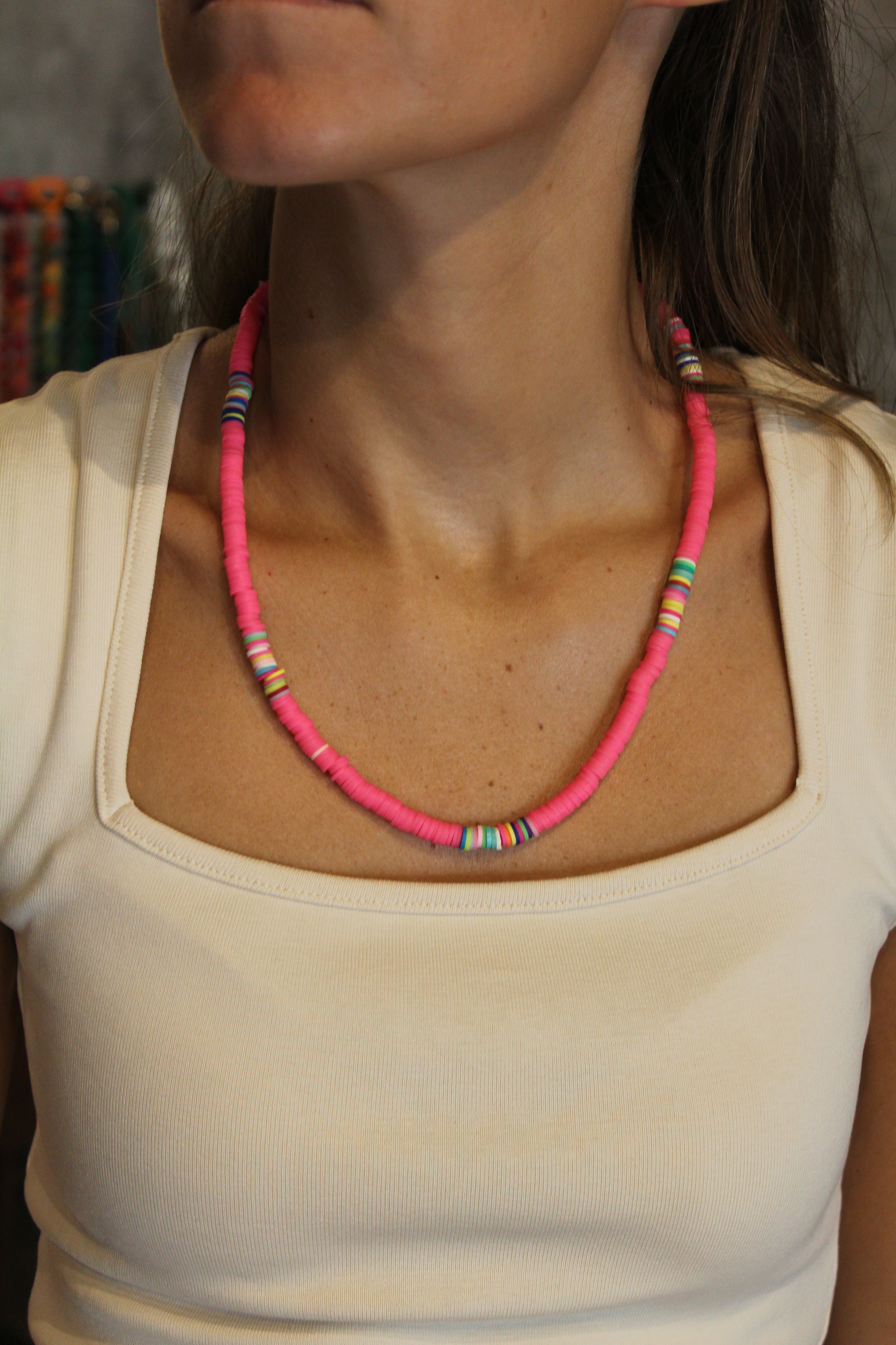 Collar Dakar Rosa