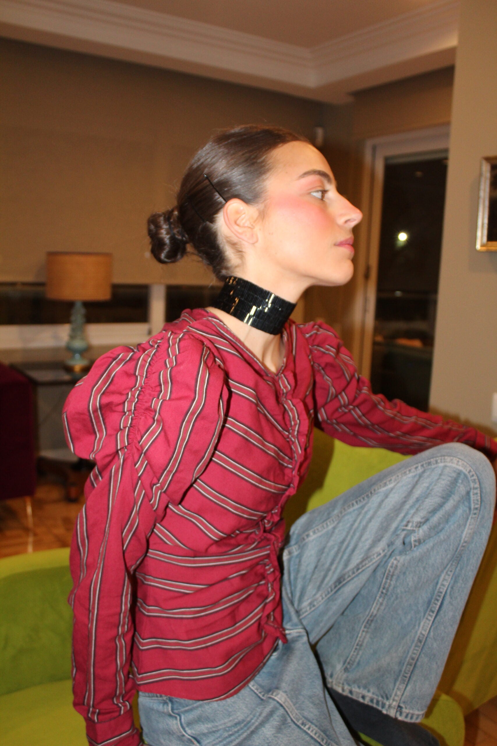 Gargantilla Flash negro