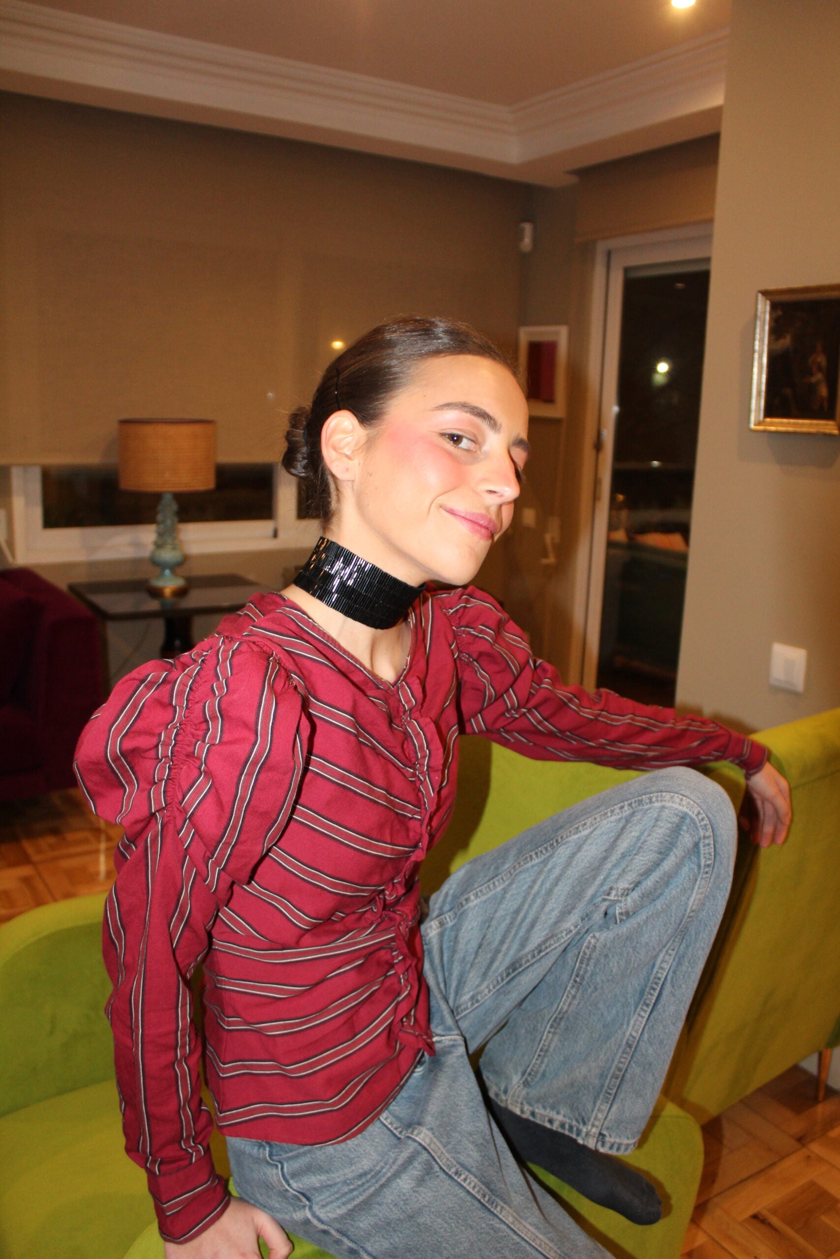 Gargantilla Flash negro