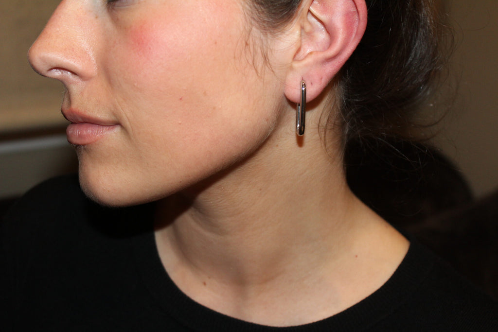 Aros Óvalo (tamaño M y L, gold y silver)